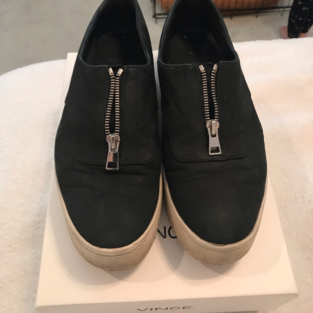 Vince zipper sneakers